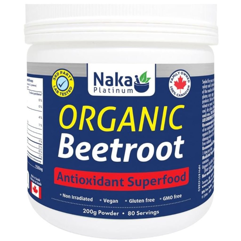 Naka Platinum ORGANIC BEETROOT POWDER, 200g