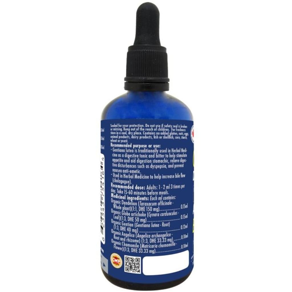 Naka ORGANIC DIGESTIVE BITTERS, 100 ml