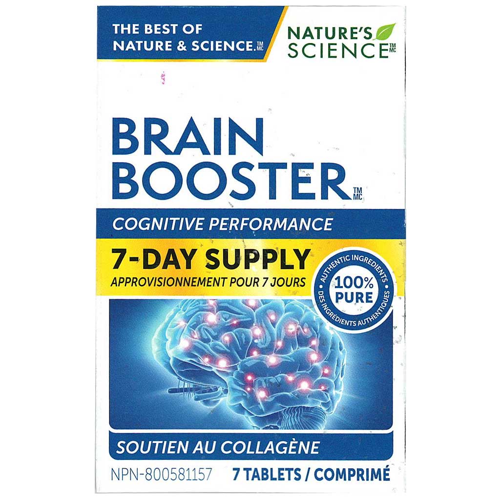 Nature's Science BRAIN BOOSTER, 7-Day Supply
