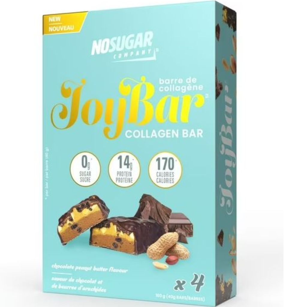 No Sugar Company JOYBAR COLLAGEN BAR, 4 Bars/Box