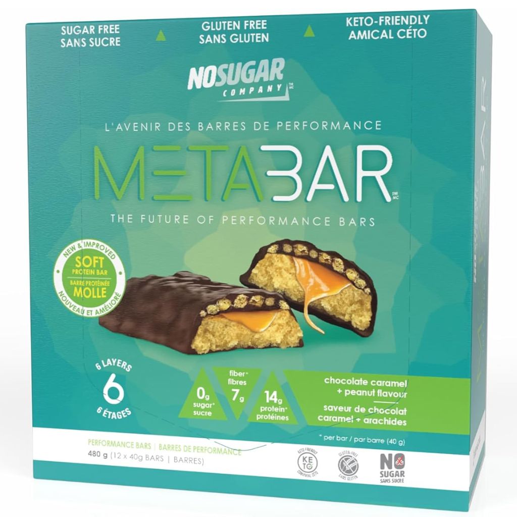No Sugar Company METABAR, 12 Bars/Box