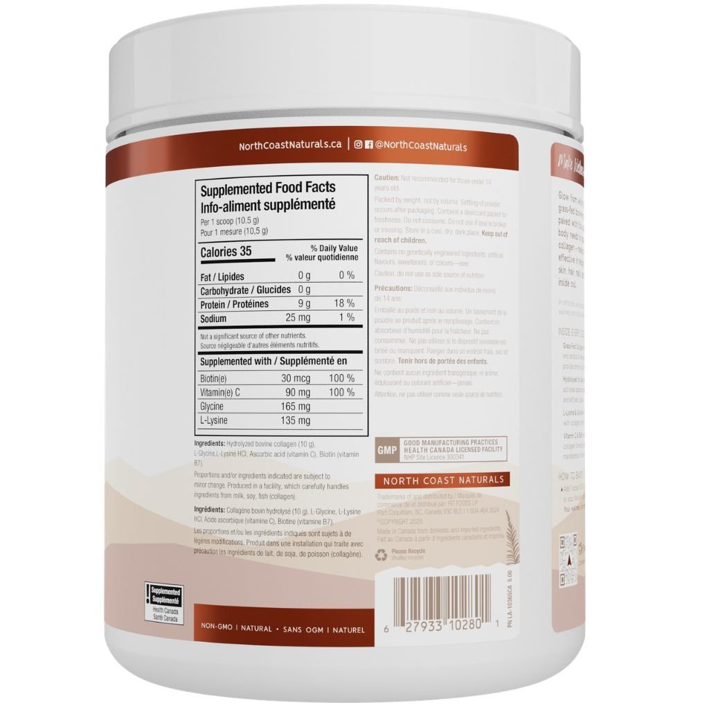 North Coast Naturals BOOSTED BOVINE COLLAGEN, 500g