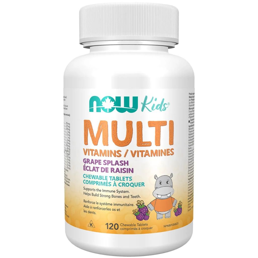 Now Kids MULTI VITAMINS, 120 Chewable Tablets