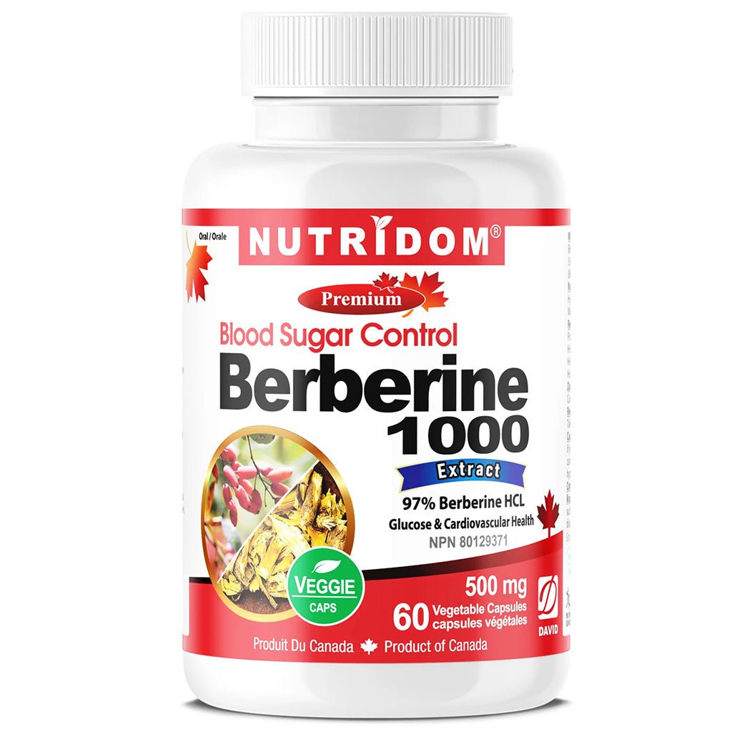 Nutridom BERBERINE 1000, 60 VCaps