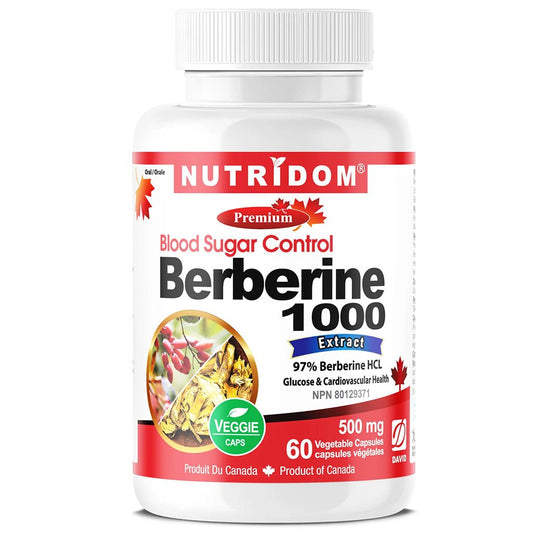 Nutridom BERBERINE 1000, 60 VCaps