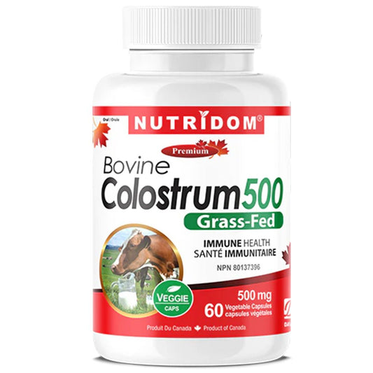 Nutridom BOVINE COLOSTRUM 500, 60 VCaps