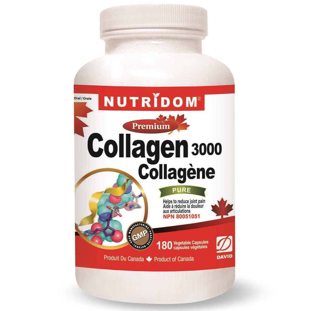 Nutridom COLLAGEN 3000, 180 VCaps