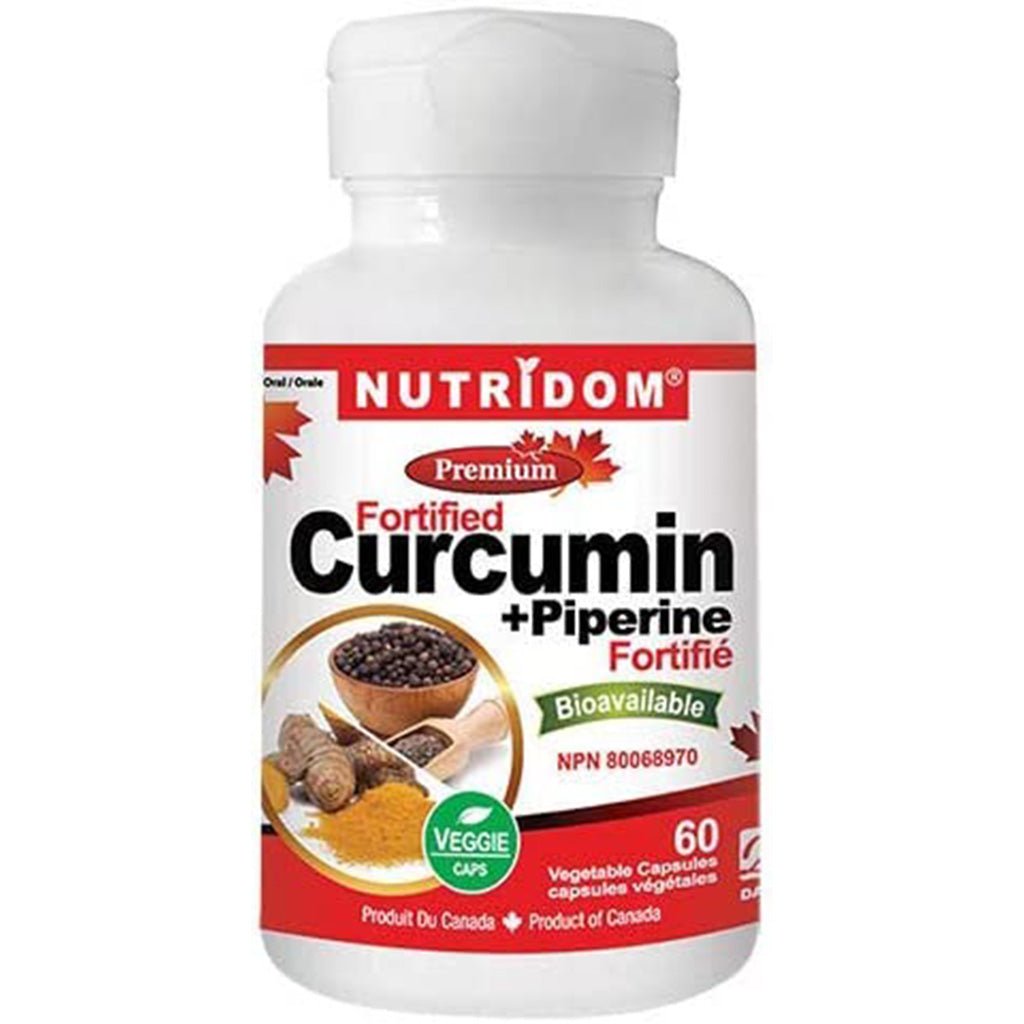 Nutridom CURCUMIN + PIPERINE, 60 VCaps