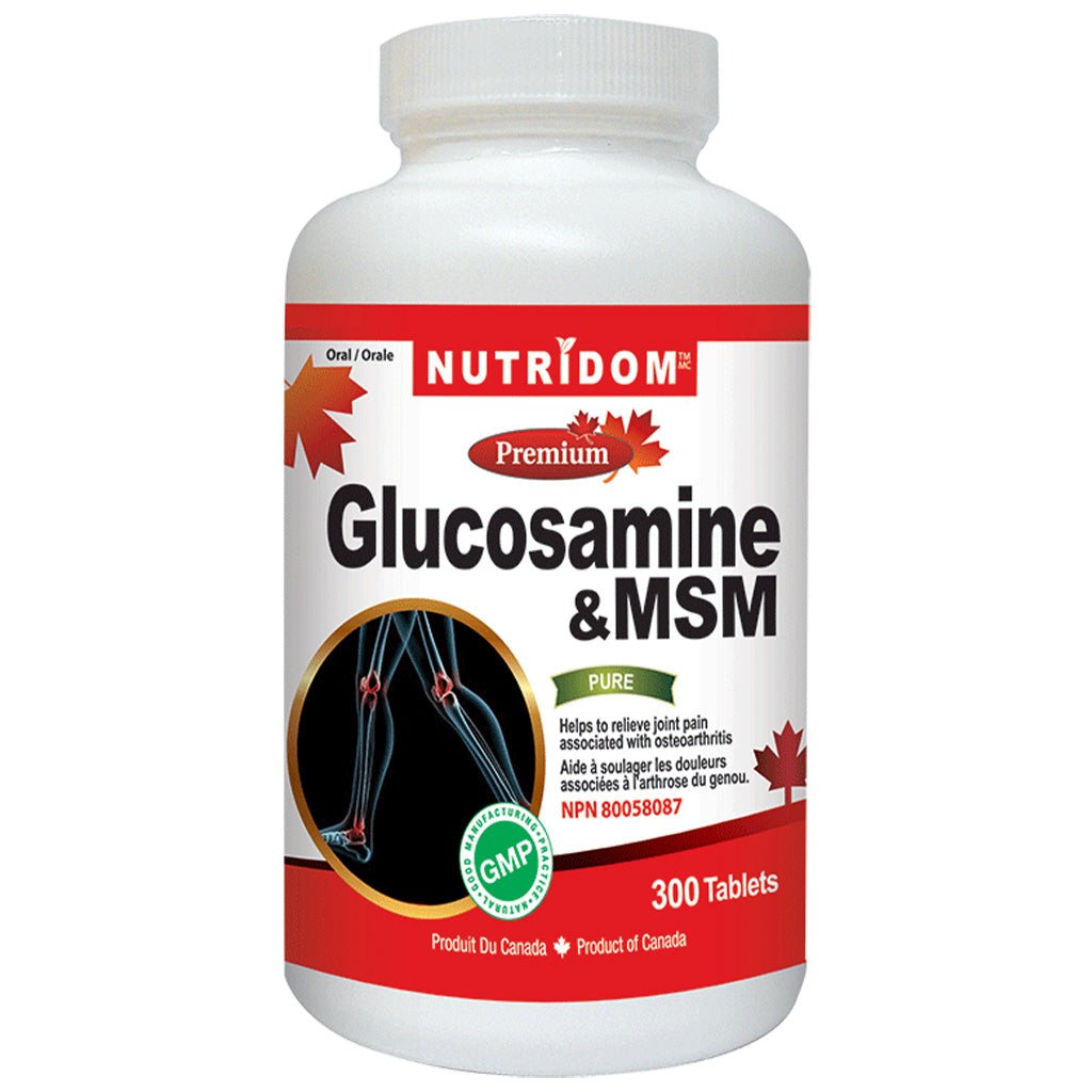 Nutridom GLUCOSAMINE & MSM (Relieve Joint), 300 Tabs