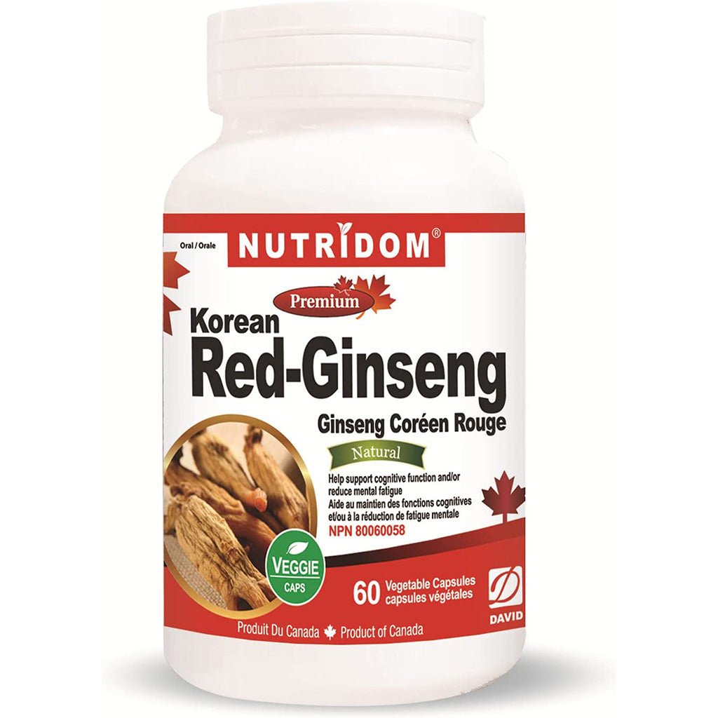 Nutridom KOREAN RED-GINSENG (PANEX), 60 VCaps