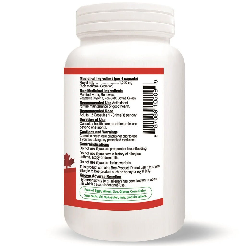 Nutridom ROYAL JELLY, 60 Softgels
