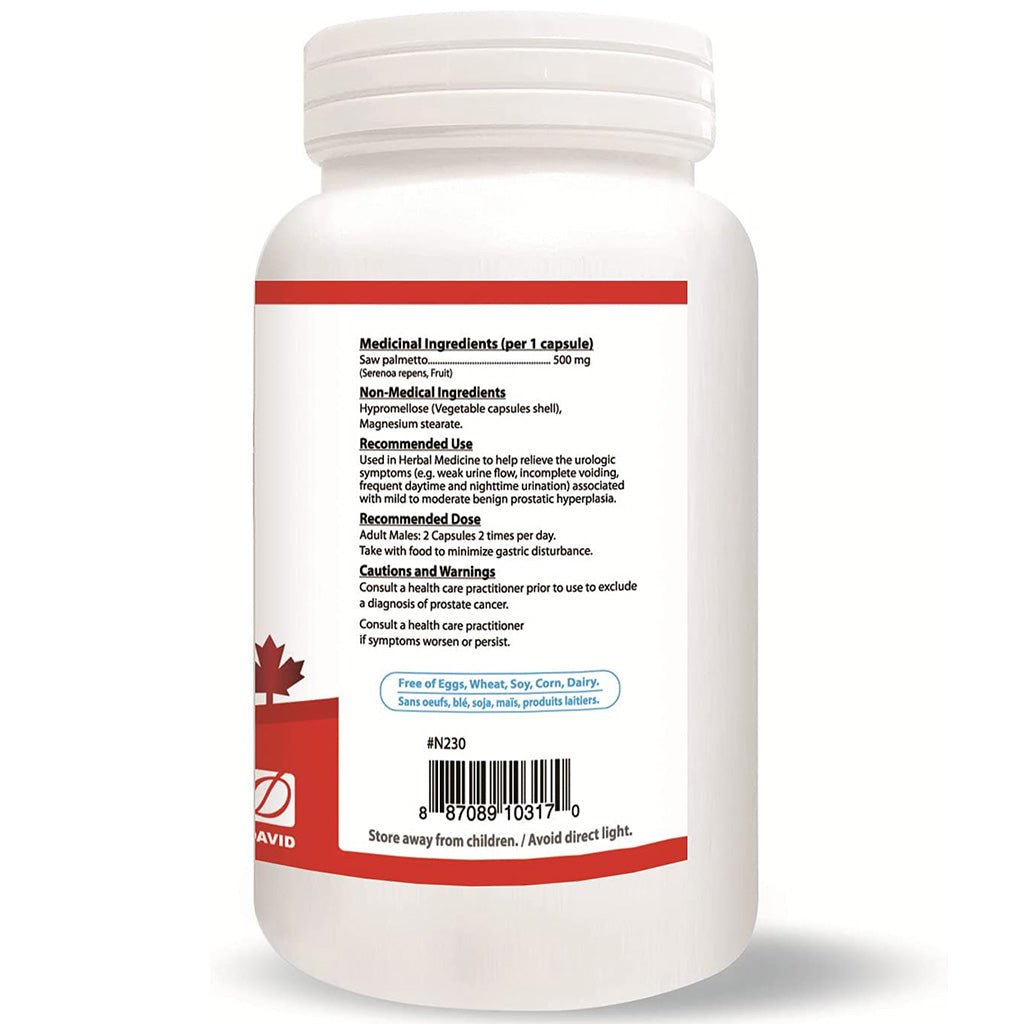 Nutridom SAW PALMETTO, 120 VCaps