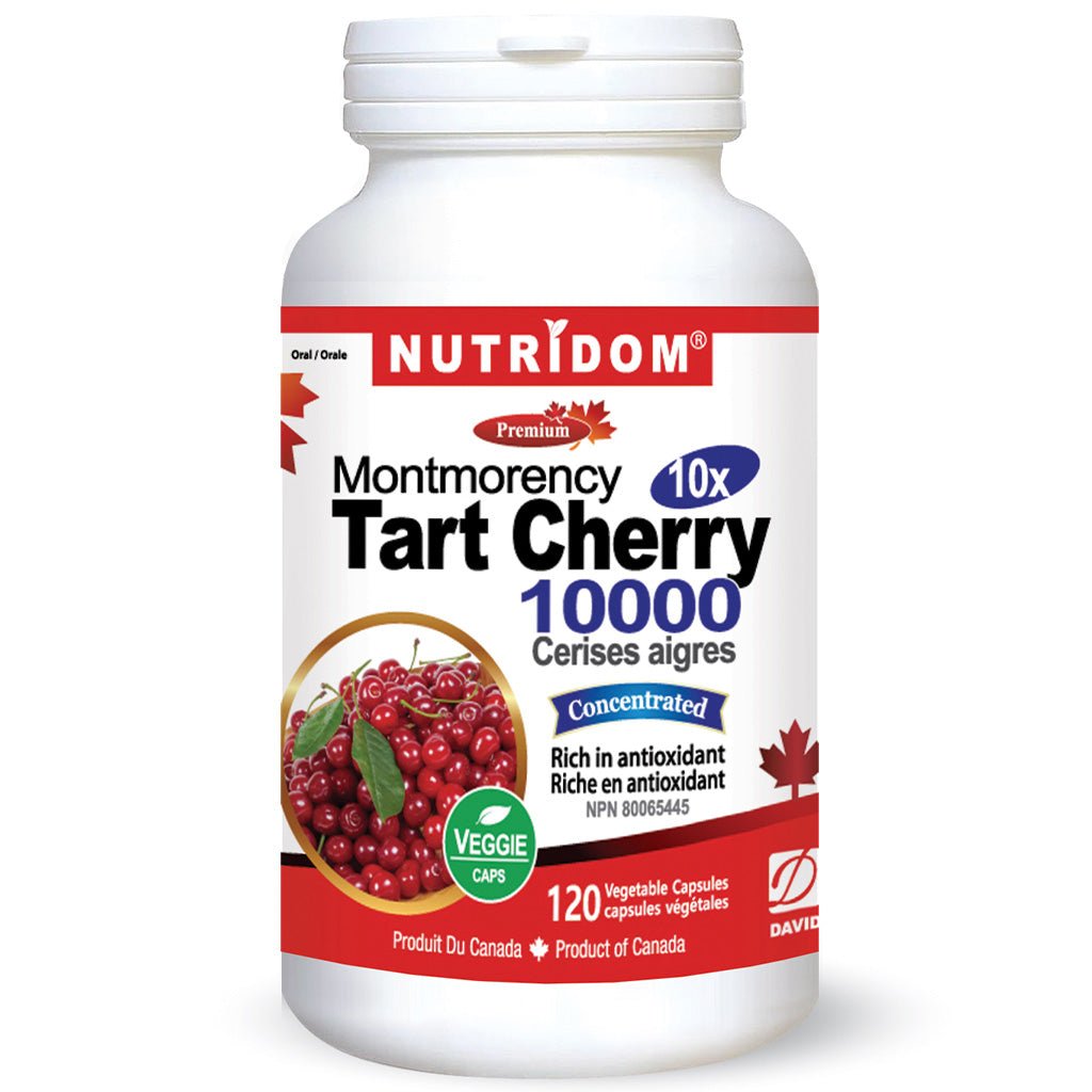Nutridom MONTMORENCY TART CHERRY 10000, 120 VCaps