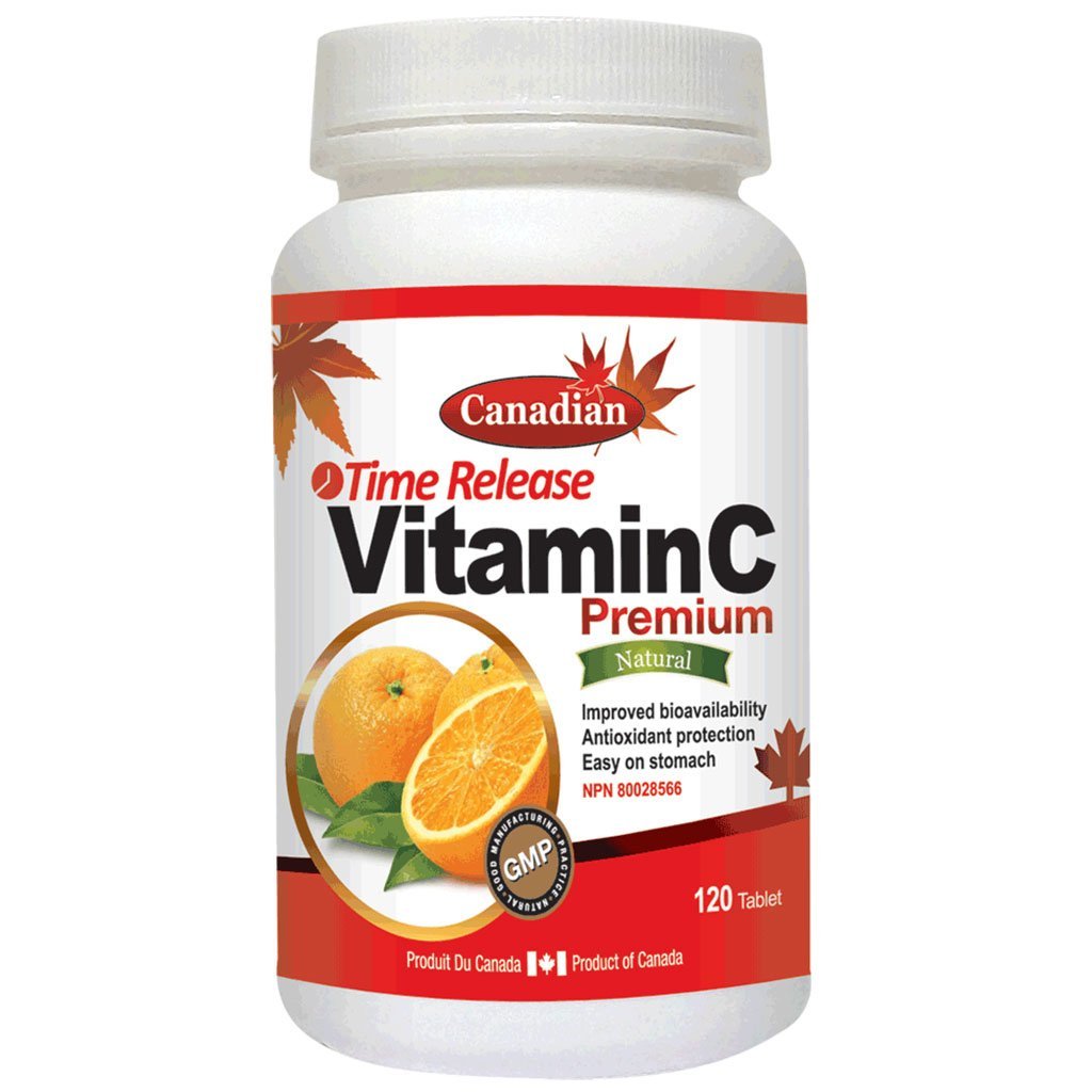 Nutridom VITAMIN C TIME RELEASE, 1000mg, 120 Tabs