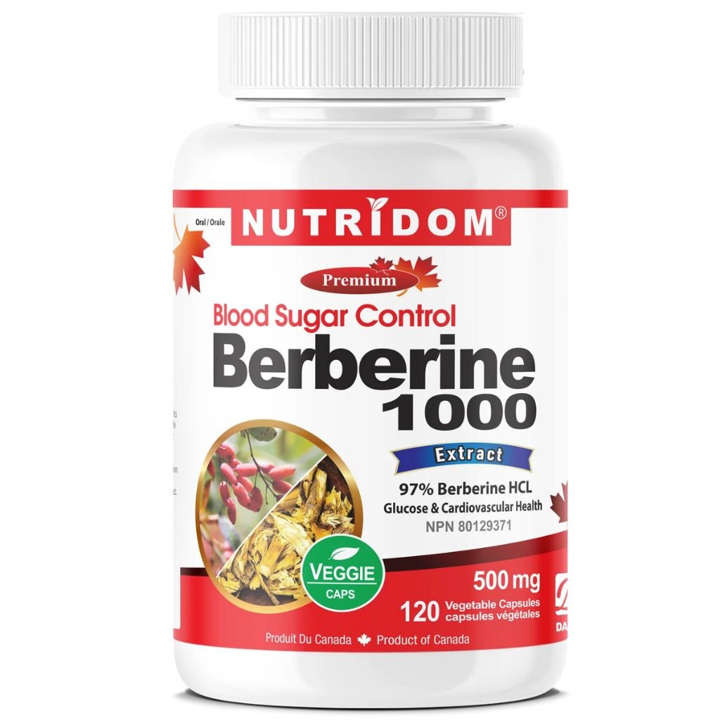 Nutridom BERBERINE 1000, 120 VCaps