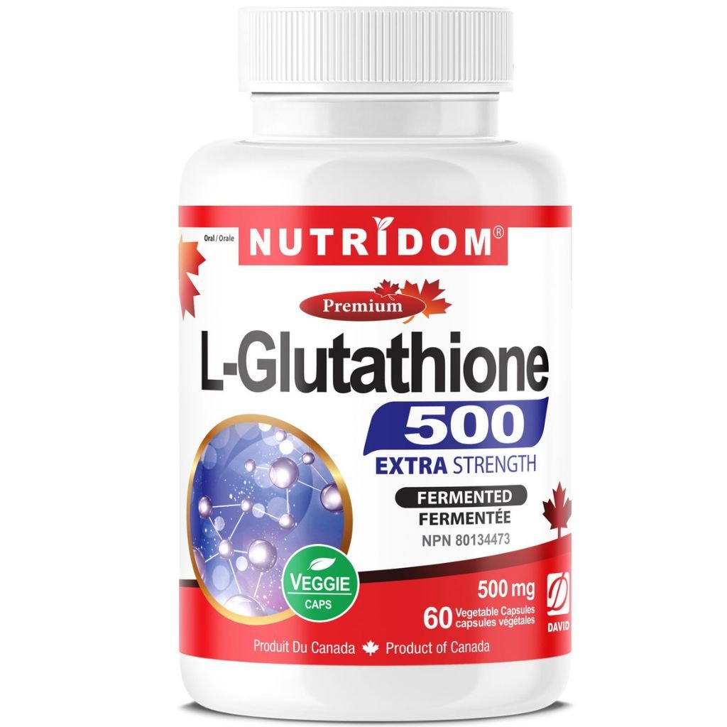 Nutridom L-GLUTATHIONE 500mg, 60 VCaps