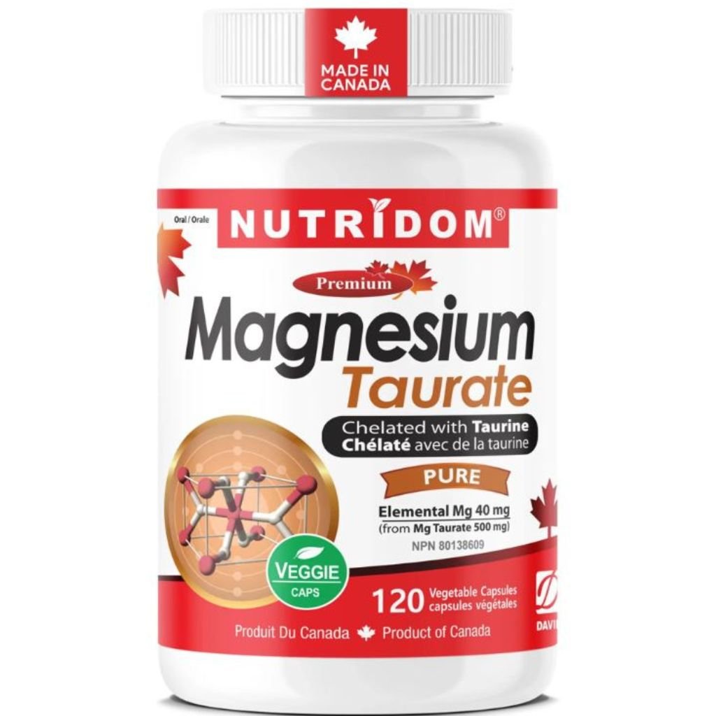 Nutridom MAGNESIUM TAURATE, 120 VCaps