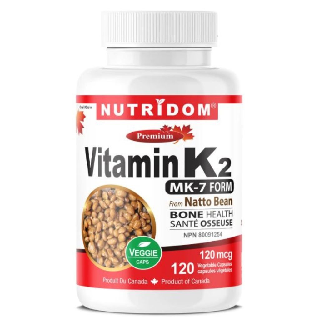 Nutridom VITAMIN K2 120mcg, 120 VCaps