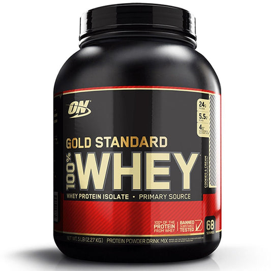 Optimum Nutrition GOLD STANDARD 100% WHEY, 5lb