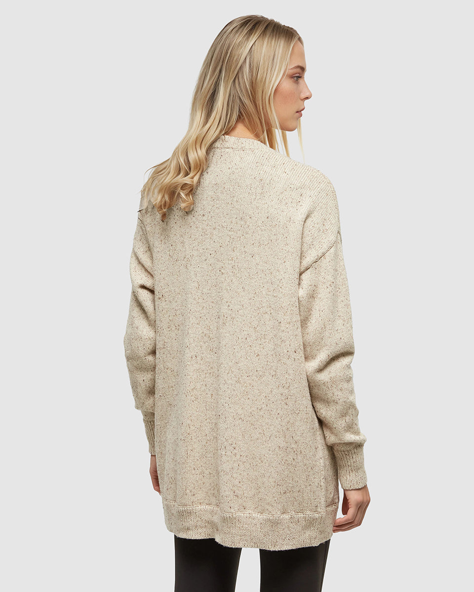 Prairies Fleck Cardigan