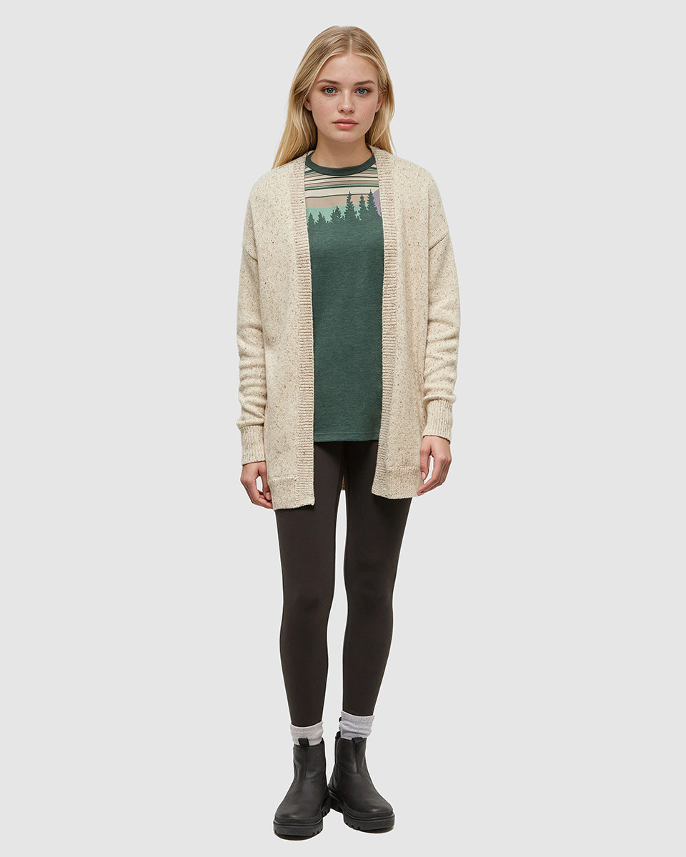 Prairies Fleck Cardigan