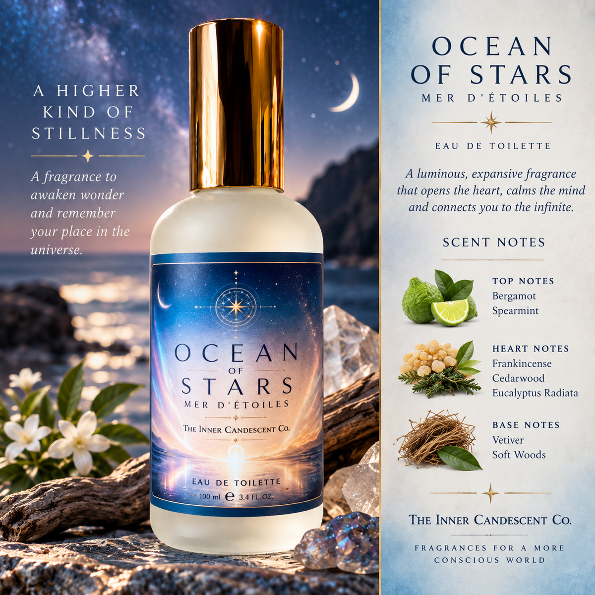 Eau de toilette Ocean of Stars – Élément Eau