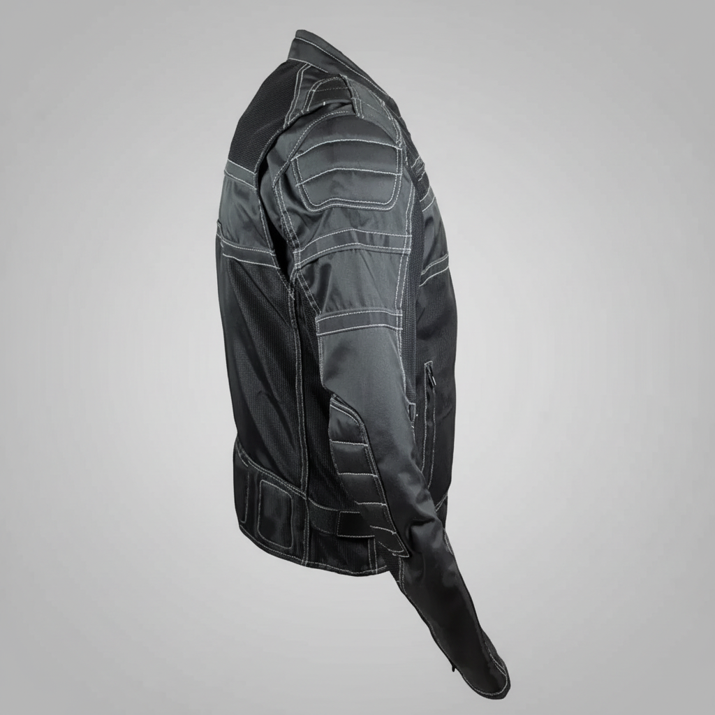 Open Road Men's Armored Riding Jacket | All-Weather Motorcycle Jacket