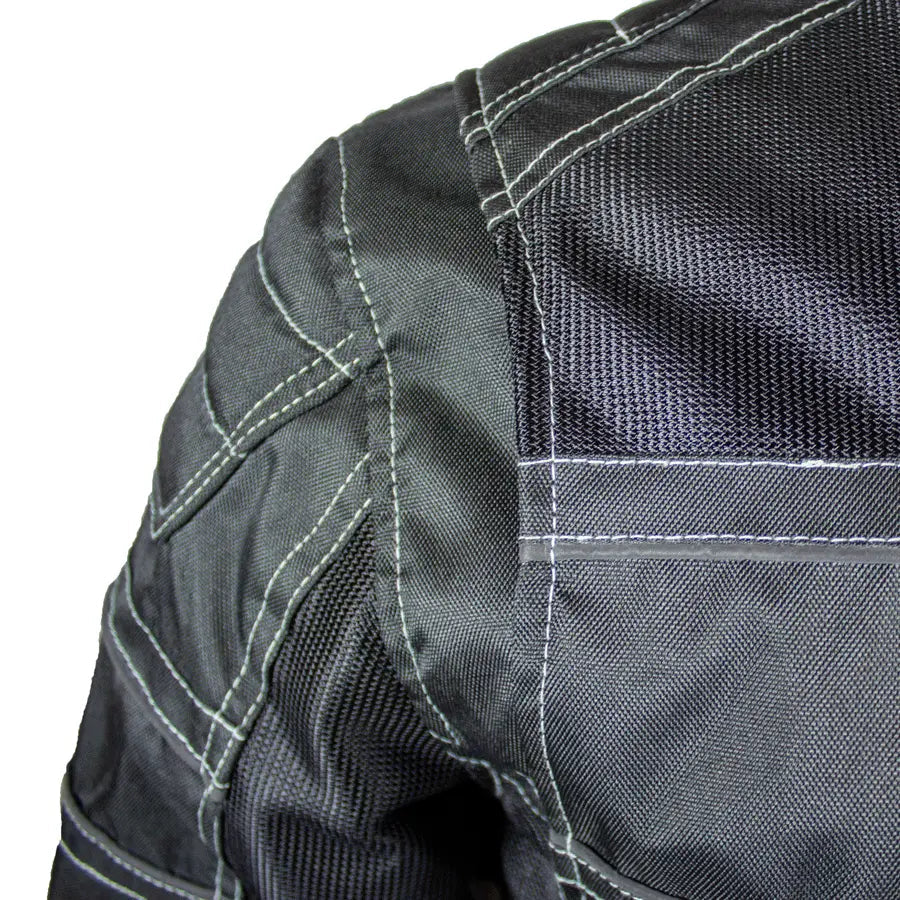 Open Road Men's Armored Riding Jacket | All-Weather Motorcycle Jacket