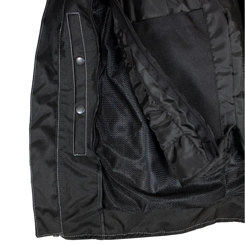 Open Road Men's Armored Riding Jacket | All-Weather Motorcycle Jacket