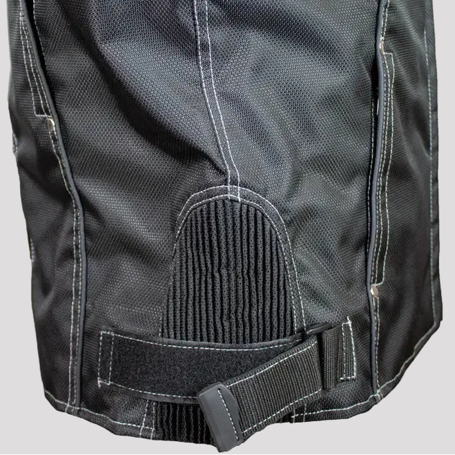 Open Road Women's Zip-Out Hoodie Reflective Textile Motorcycle Jacket