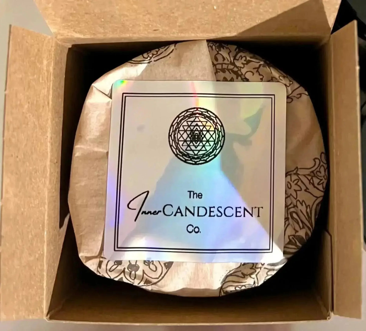 Bougie Sanctum – Terreuse, cire de coco et d’abricot | Élément Terre