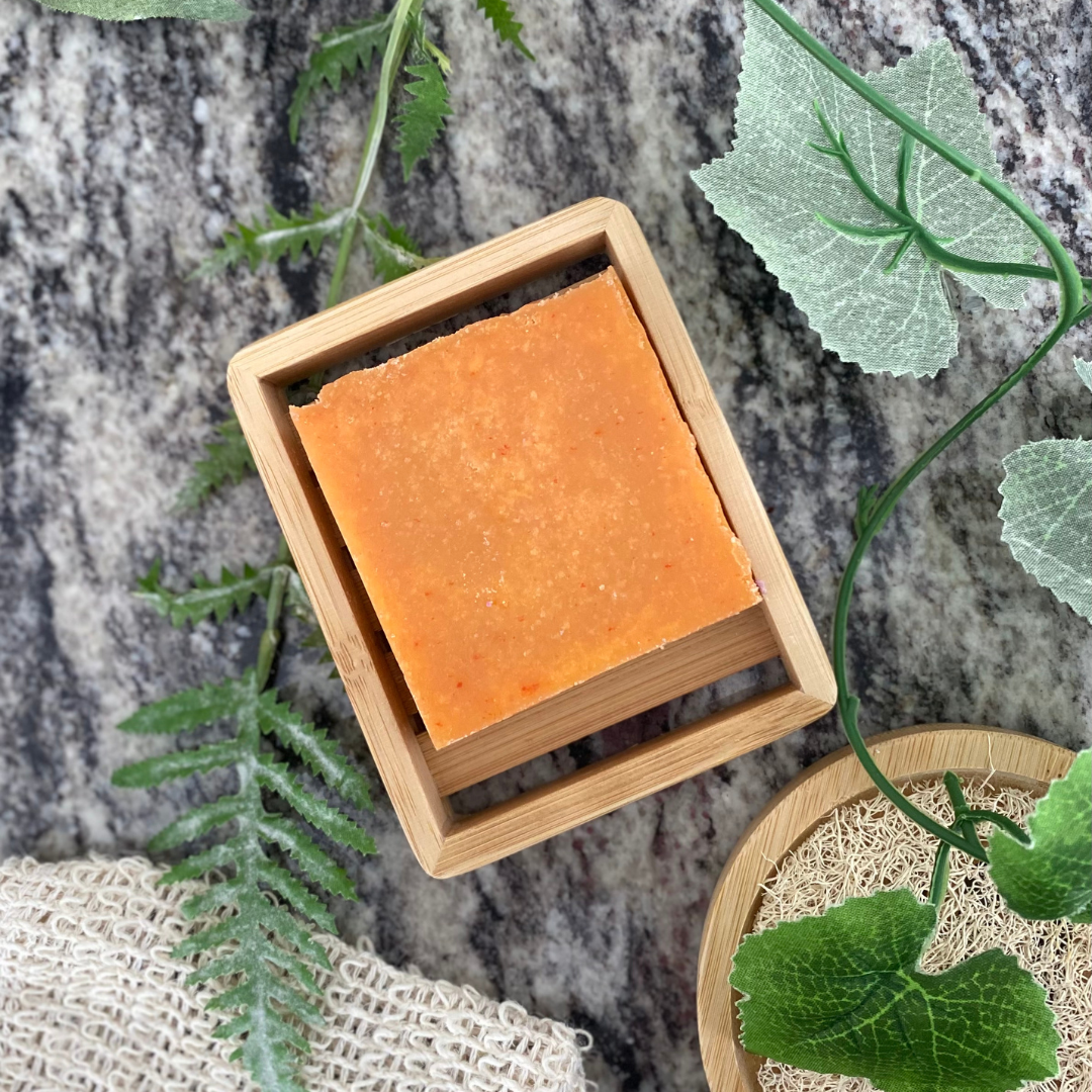 Orange + Cinnamon Natural Soap Bar