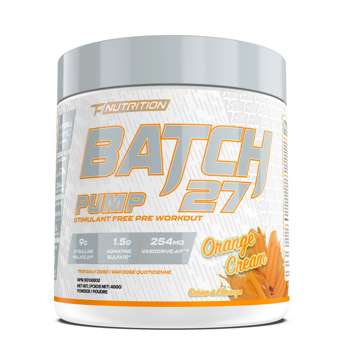 Batch 27 Pump Sans Stimulant