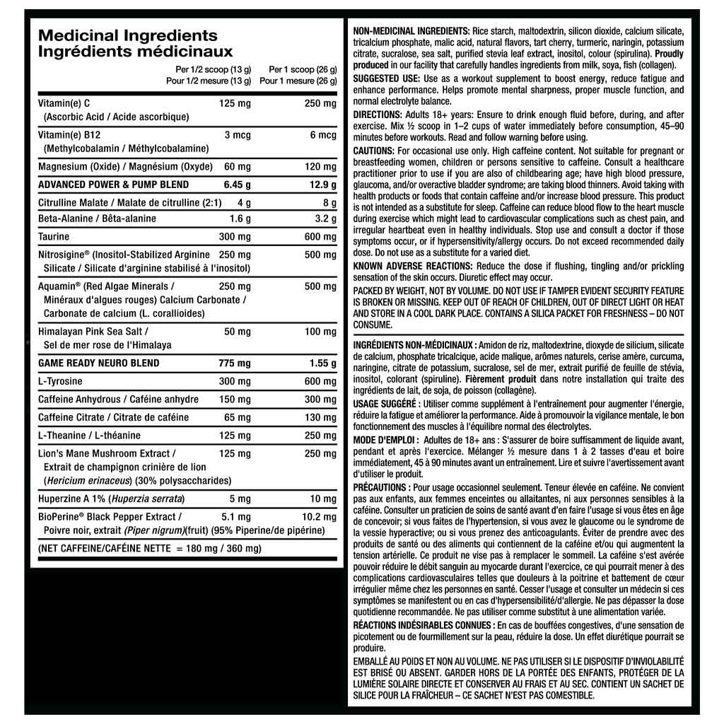 PVL DOMIN8 Pre-workout (520g), 40 Servings