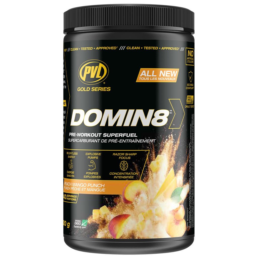 PVL DOMIN8 Pre-workout (520g), 40 Servings