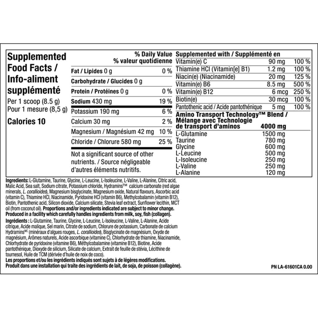PVL PROH2O HYDRATION MIX, 255g