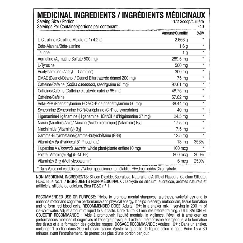 Perfect Sports ALTRD STATE (Pre-Workout), 40 Servings