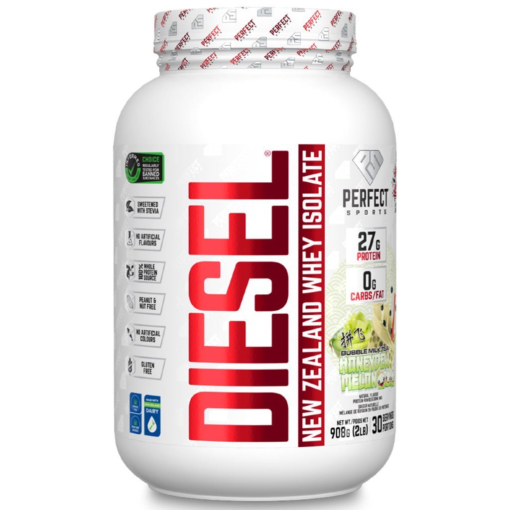 Perfect Sports DIESEL (New Zealand Whey Protein Isolate), 2lb