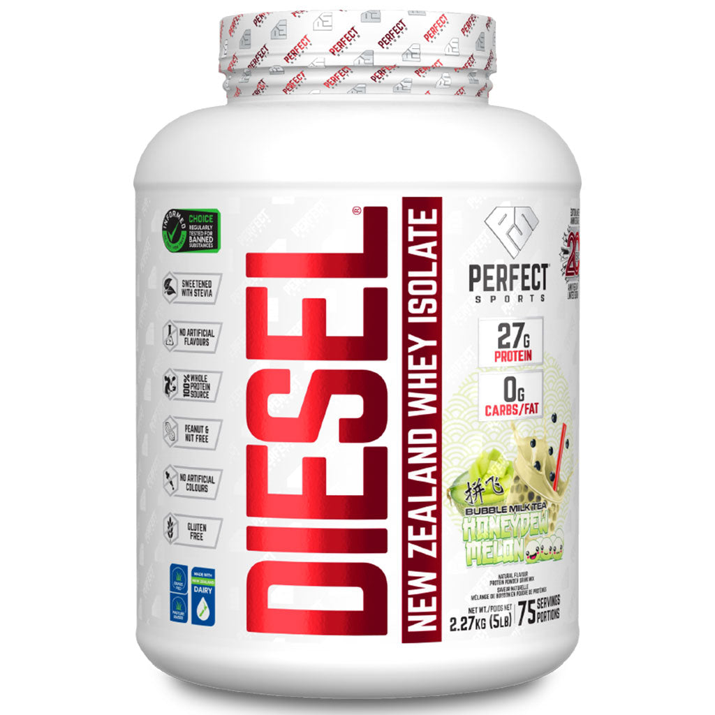 Perfect Sports DIESEL (New Zealand Whey Protein Isolate), 5lb