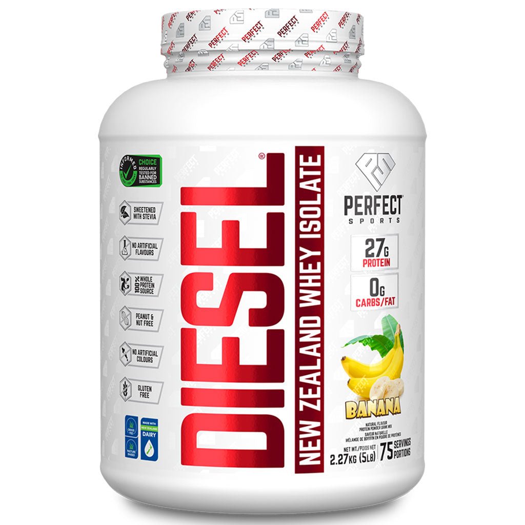 Perfect Sports DIESEL (New Zealand Whey Protein Isolate), 5lb