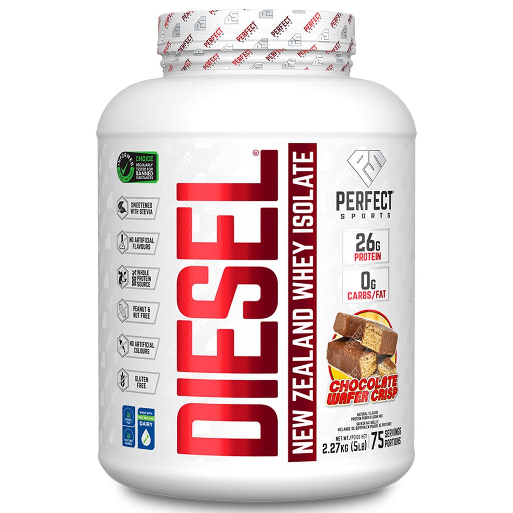Perfect Sports DIESEL (New Zealand Whey Protein Isolate), 5lb