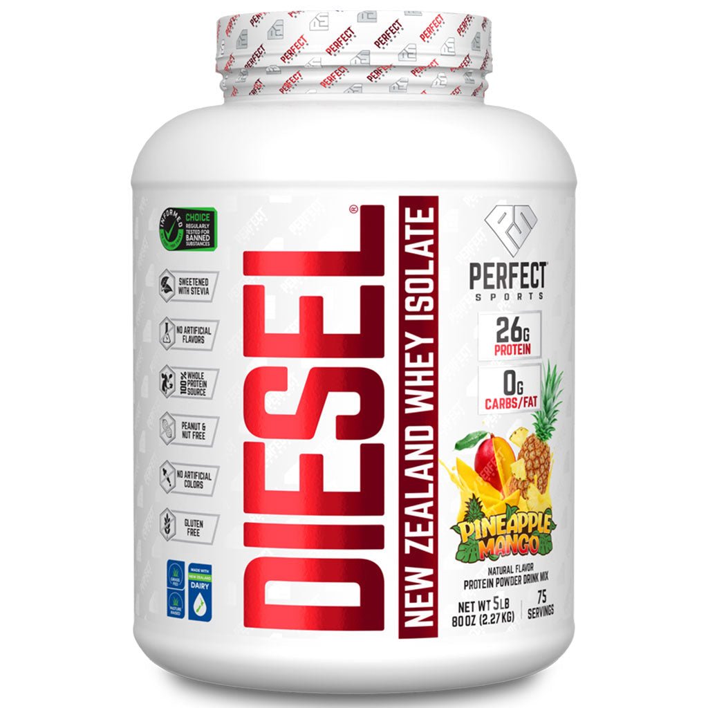 Perfect Sports DIESEL (New Zealand Whey Protein Isolate), 5lb
