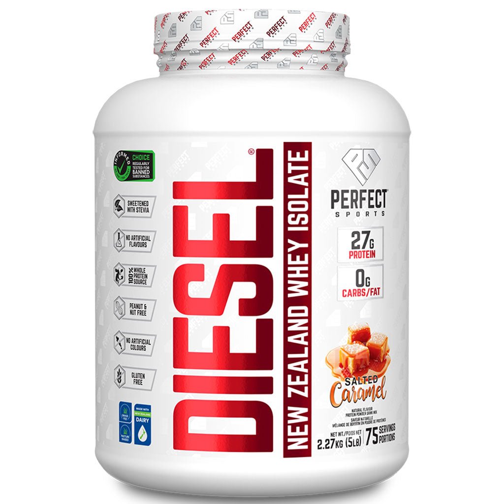 Perfect Sports DIESEL (New Zealand Whey Protein Isolate), 5lb