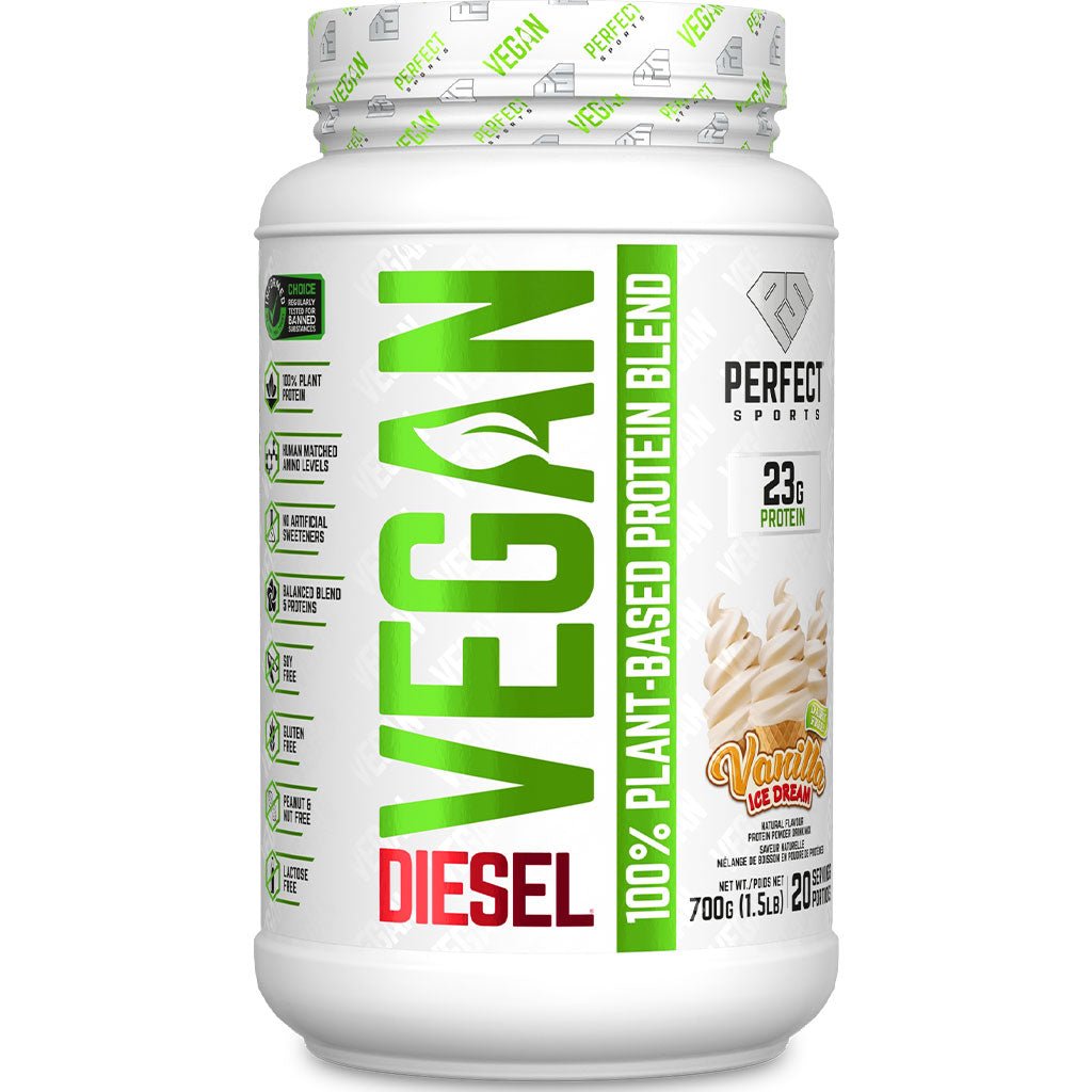 Perfect Sports DIESEL VEGAN 100% PLANT PROTEIN, 1.5lb