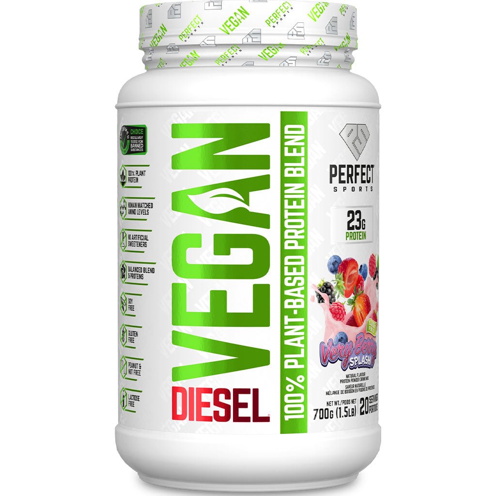 Perfect Sports DIESEL VEGAN 100% PLANT PROTEIN, 1.5lb