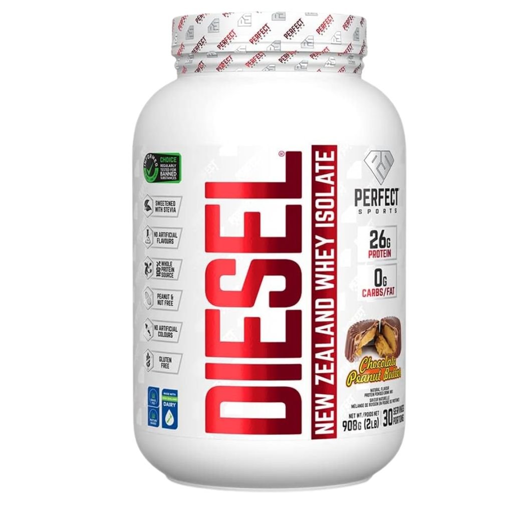 Perfect Sports DIESEL (New Zealand Whey Protein Isolate), 2lb