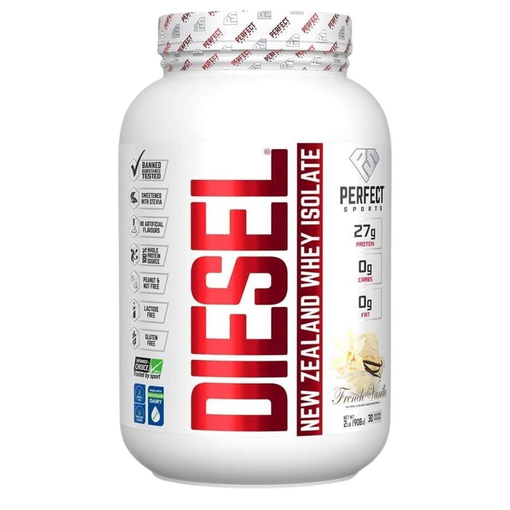 Perfect Sports DIESEL (New Zealand Whey Protein Isolate), 2lb
