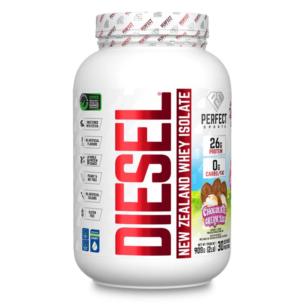 Perfect Sports DIESEL (New Zealand Whey Protein Isolate), 2lb
