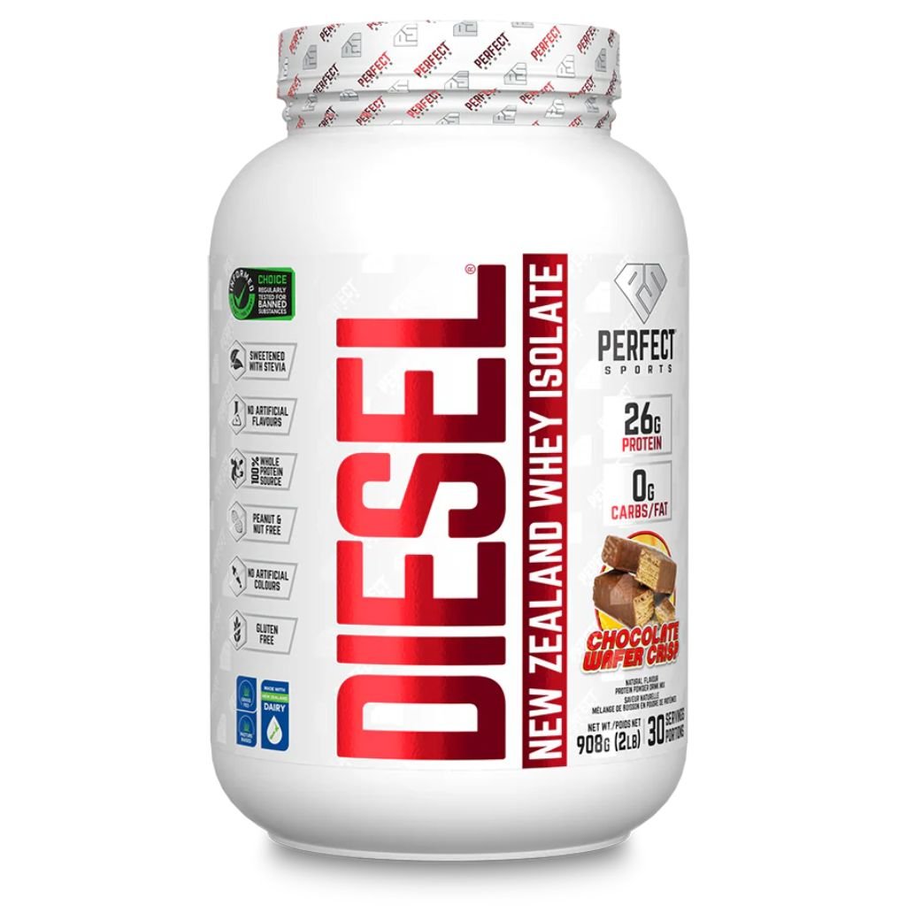 Perfect Sports DIESEL (New Zealand Whey Protein Isolate), 2lb