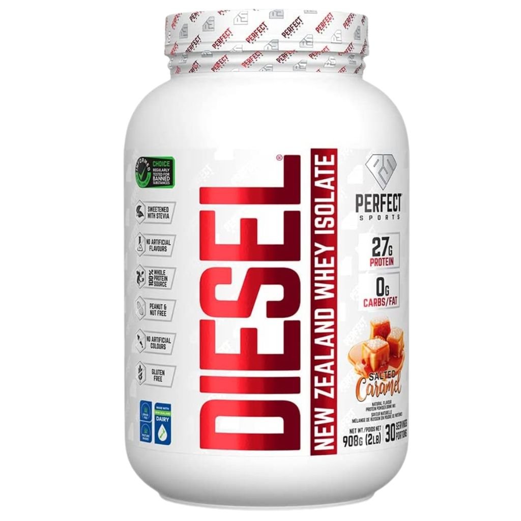 Perfect Sports DIESEL (New Zealand Whey Protein Isolate), 2lb